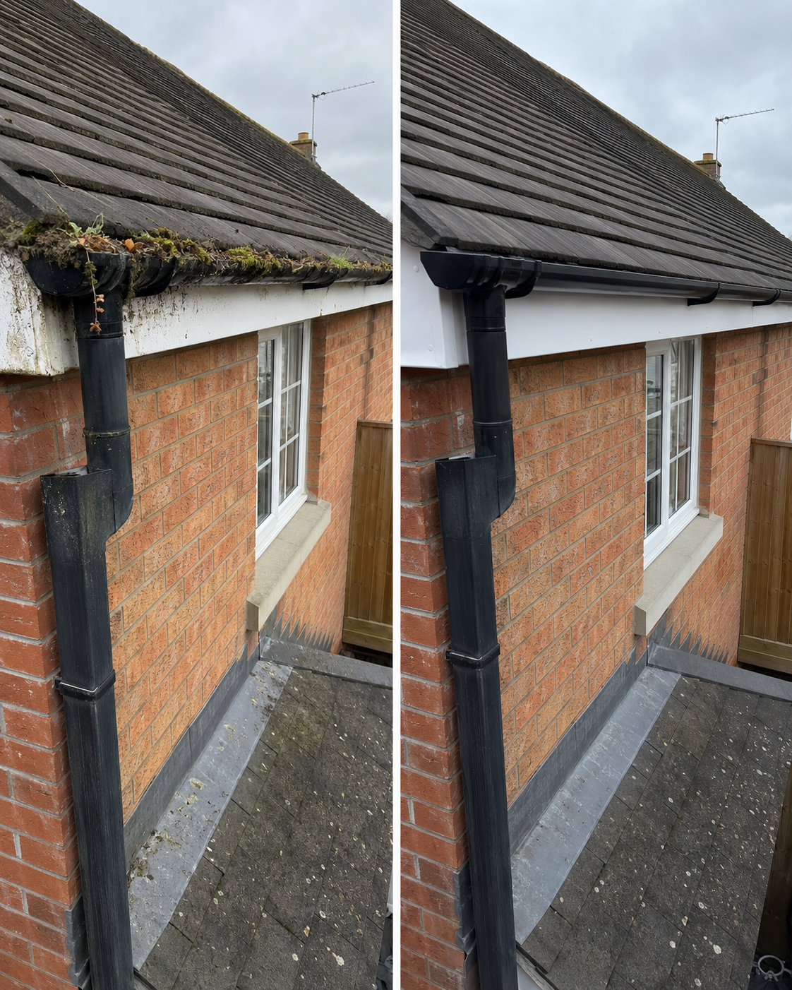 Gutter cleaning South Wales